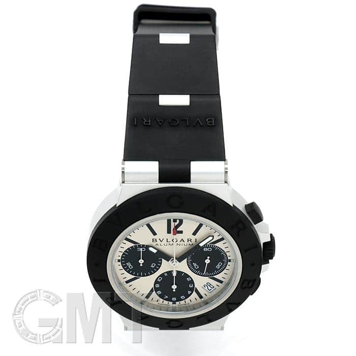 新品)BVLGARI ブルガリ アルミニウム クロノグラフ 103383（商品ID