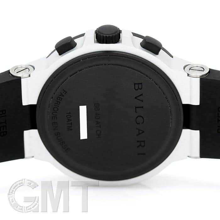 BVLGARI アルミニウム クロノグラフ 腕時計 新品)BVLGARI ブルガリ アルミニウム クロノグラフ 103383（商品ID