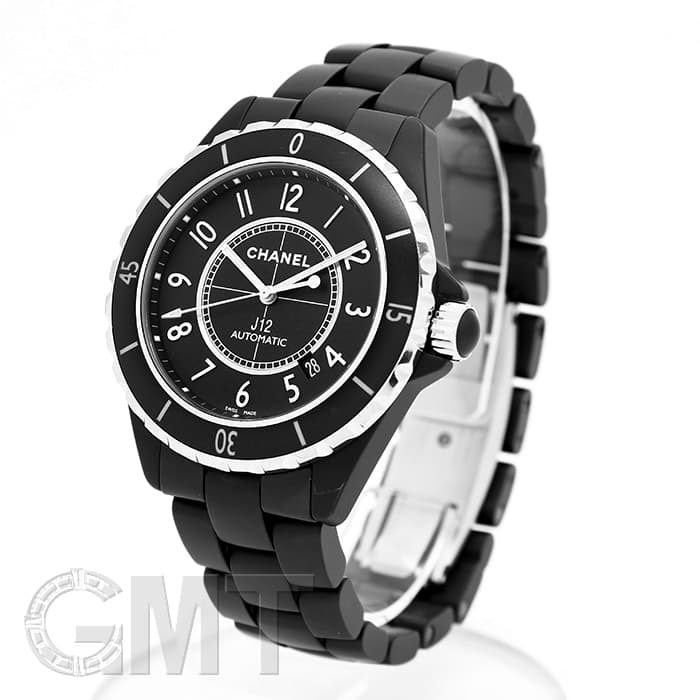 中古)CHANEL シャネル J12 マットブラック H3131（商品ID