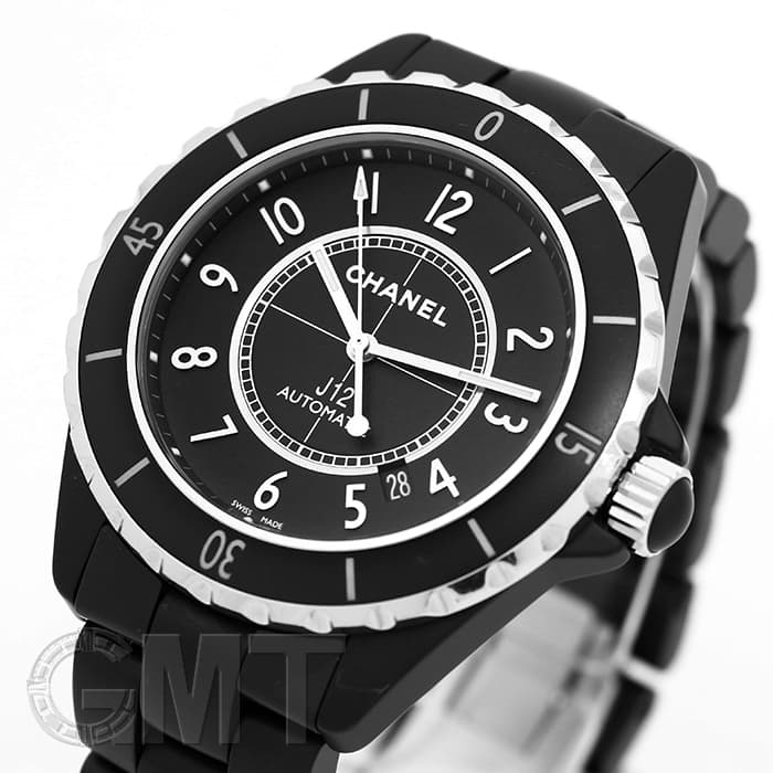 中古)CHANEL シャネル J12 マットブラック H3131（商品ID