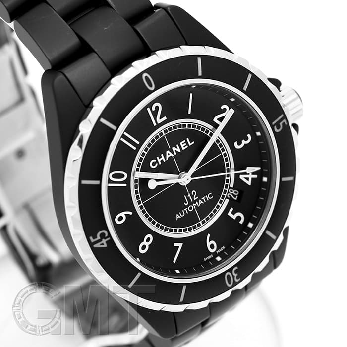 中古)CHANEL シャネル J12 マットブラック H3131（商品ID