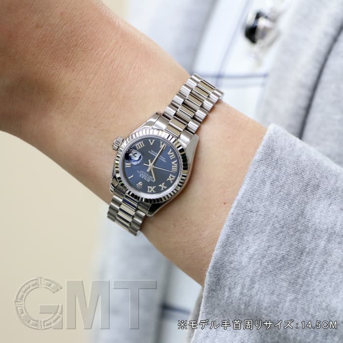 中古)ROLEX ロレックス デイトジャスト 179179 ブルーローマ（商品ID