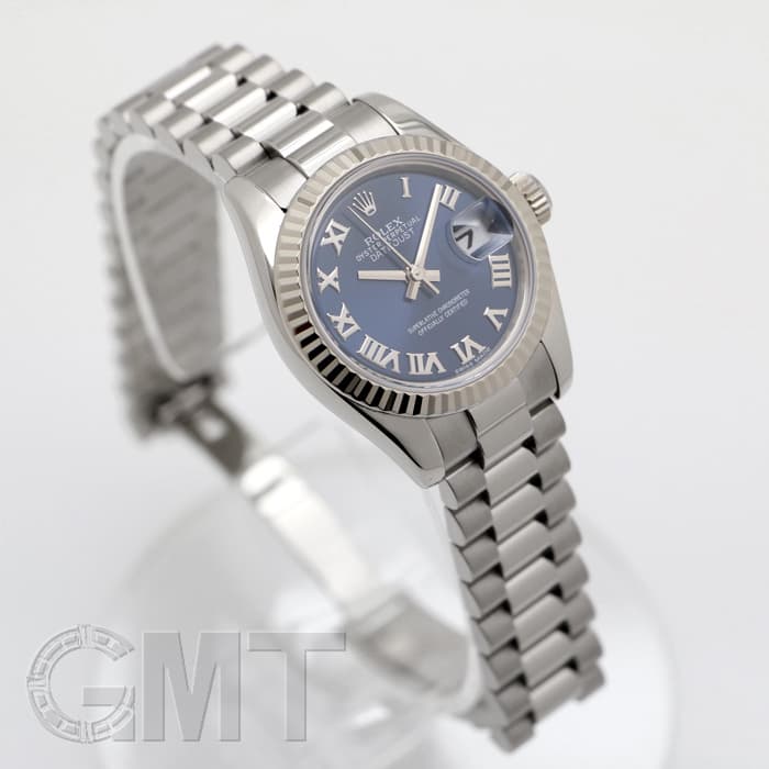 中古)ROLEX ロレックス デイトジャスト 179179 ブルーローマ（商品ID