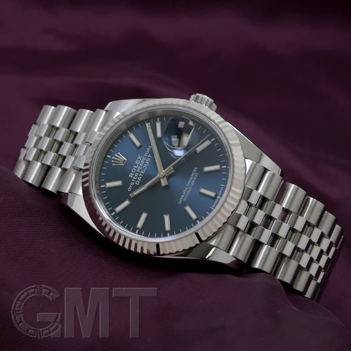 中古)ROLEX ロレックス デイトジャスト 36 126234 ブルー ジュビリー 