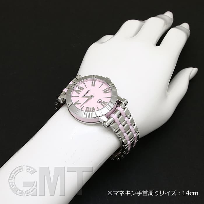 ティファニー アトラス Z1301 クォーツ レザー ホワイト レディース 時計 新品)TIFFANY & Co. ティファニー アトラス Z1301.11.11A10A00A（商品