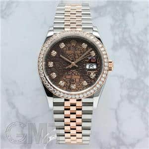 ROLEX ロレックス デイトジャスト 36 126281RBR チョコレートコンピューター メイン