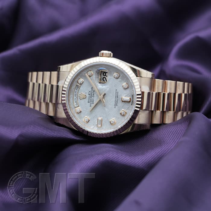 新品)ROLEX ロレックス デイデイト 118235FA メテオライト（商品ID