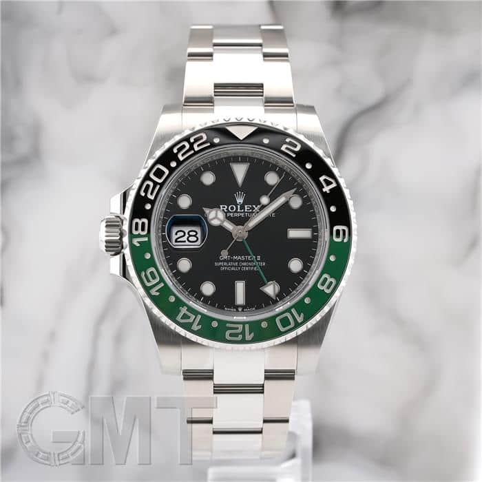 ロレックス GMTマスター2 Ref.126720VTNR グリーン/ブラック 中古品 メンズ 腕時計 中古)ROLEX ロレックス GMTマスター II 126720VTNR（商品ID