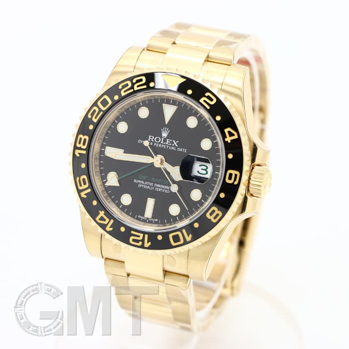 新品)ROLEX ロレックス GMTマスター II 116718LN ブラック（商品ID