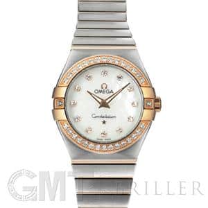 OMEGA オメガ コンステレーション ブラッシュ クォーツ 27mm 123.25.27.60.55.001 メイン