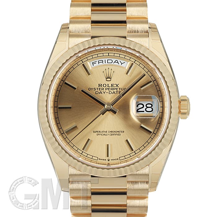 新品)ROLEX ロレックス デイデイト 36 128238 シャンパン（商品ID