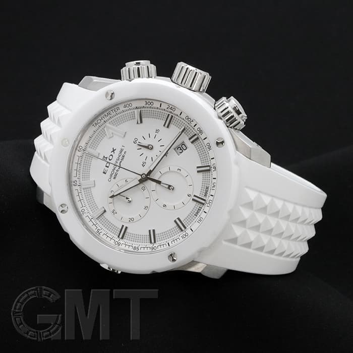 中古)EDOX エドックス クロノオフショア1 クロノグラフ 10221-3B3-BIN3