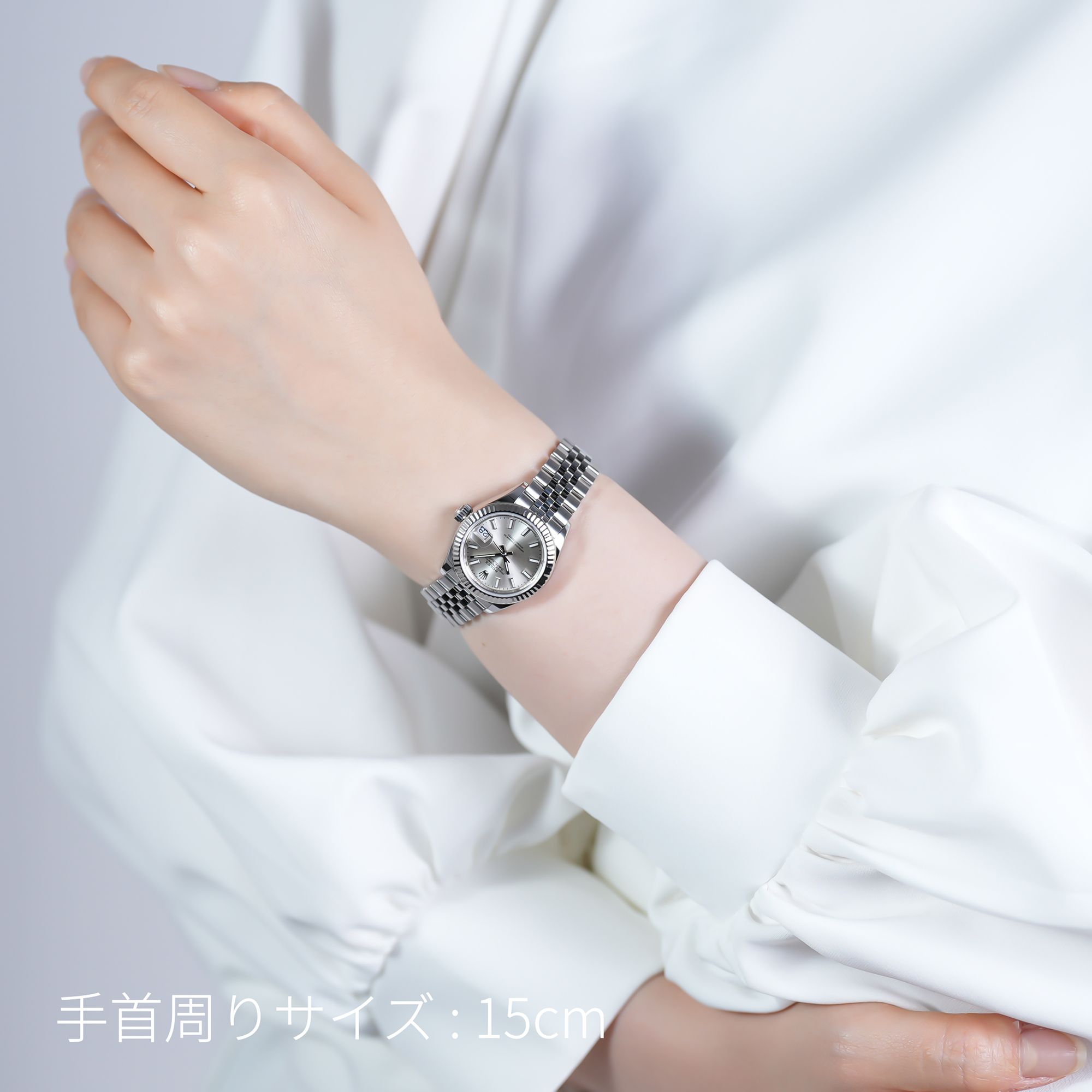 中古)ROLEX ロレックス デイトジャスト 28 279174 シルバー ジュビリー