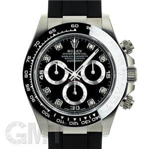 ROLEX ロレックス デイトナ 116519LNG ブラック 8Pダイヤ オイスターフレックス メイン