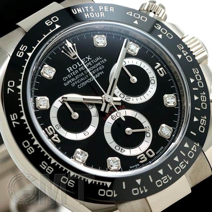 中古)ROLEX ロレックス デイトナ 116519LNG ブラック 8Pダイヤ