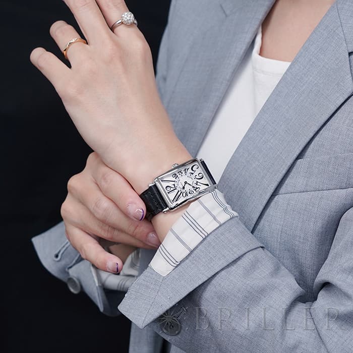新品)FRANCK MULLER フランク・ミュラー ロングアイランド 952QZ