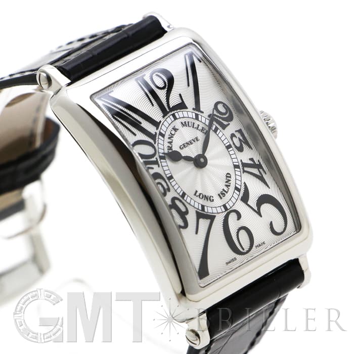 【正規品】フランクミュラー 952QZ WG フランク・ミュラー ロングアイランド 952QZ [WG ブラックレザーベルト