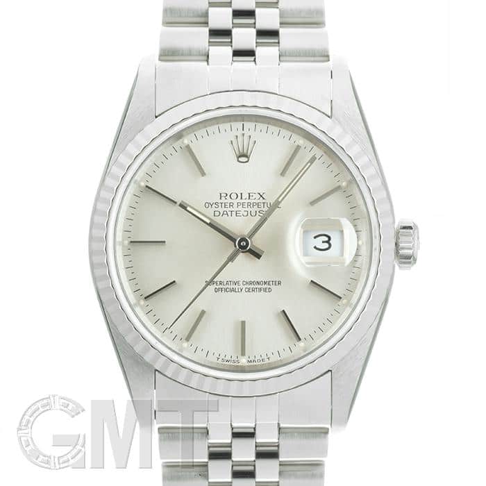 【サイズ交換ＯＫ】 中古)ROLEX シルバー（商品ID 16234 デイトジャスト ロレックス 時計