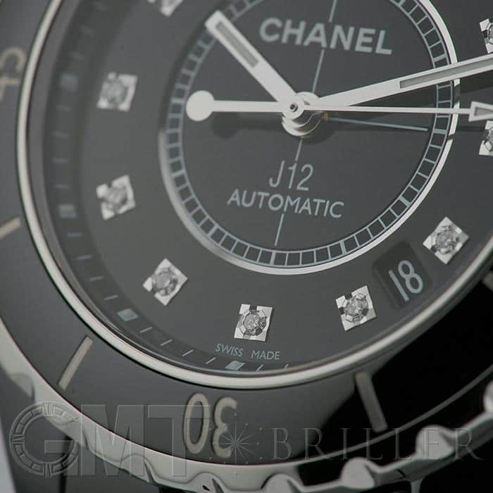 中古)CHANEL シャネル J12 H1626 ブラック セラミック 38mm（商品ID