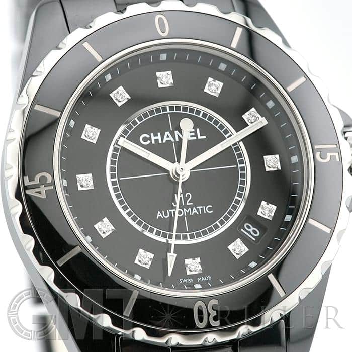 中古)CHANEL シャネル J12 H1626 ブラック セラミック 38mm（商品ID