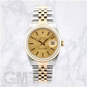 ROLEX ロレックス デイトジャスト 16233 シャンパン メイン