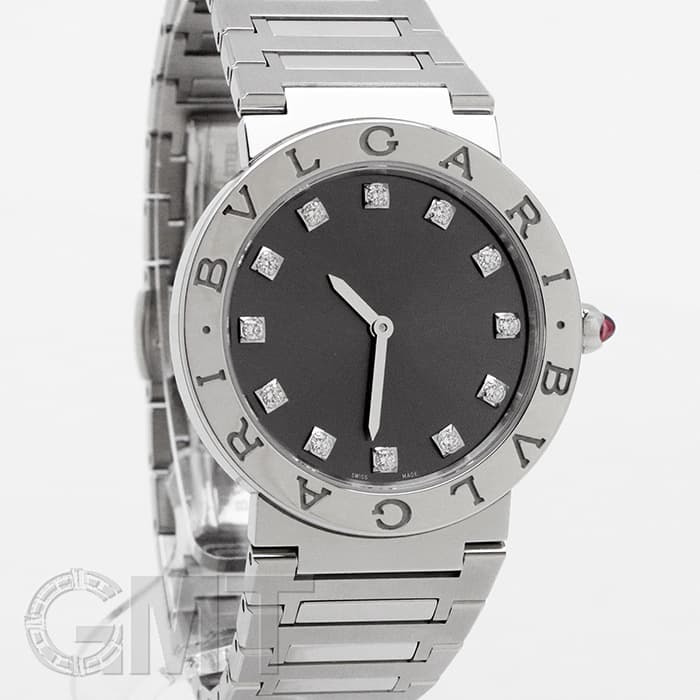 新品)BVLGARI ブルガリ ブルガリ・ブルガリ BBL33C6SS/12/QZ グレー ...