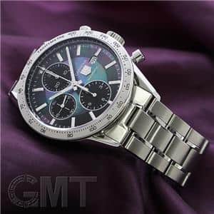 TAG HEUER タグ・ホイヤー カレラ クロノグラフ タキメーター ブラック マザーオブパール CV201P.BA0794 メイン