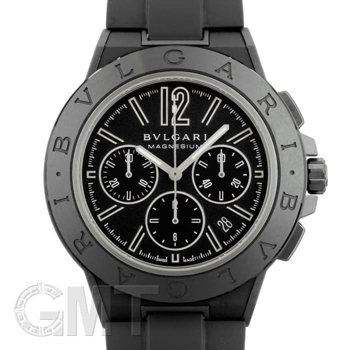 BVLGARI (ブルガリ) ディアゴノ スポーツ クロノグラフ 新品)BVLGARI ブルガリ ディアゴノ マグネシウム クロノグラフ 102428