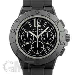 BVLGARI ブルガリ ディアゴノ マグネシウム クロノグラフ 102428 DG42BSMCVDCH ブラックラッカーダイヤル メイン