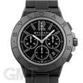 BVLGARI ブルガリ ディアゴノ マグネシウム クロノグラフ 102428 DG42BSMCVDCH ブラックラッカーダイヤル
