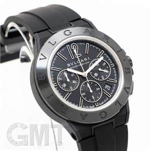 BVLGARI ブルガリ ディアゴノ マグネシウム クロノグラフ 102428 DG42BSMCVDCH ブラックラッカーダイヤル メイン