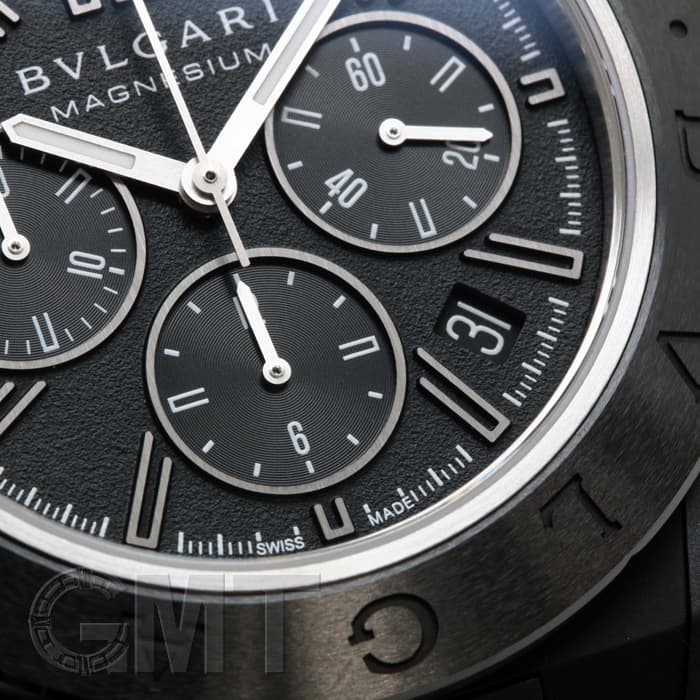 新品)BVLGARI ブルガリ ディアゴノ マグネシウム クロノグラフ 102428