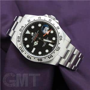 ROLEX ロレックス エクスプローラー II 216570 ブラック ランダムシリアル メイン