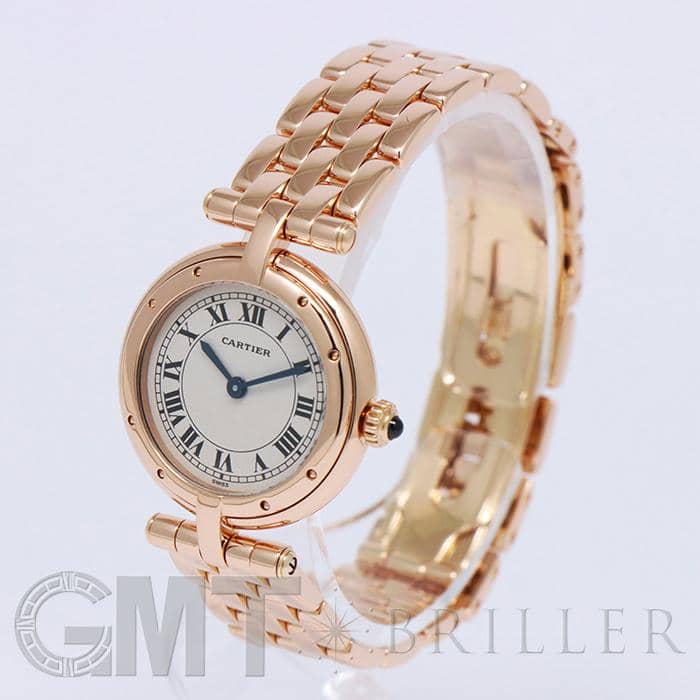 中古)CARTIER カルティエ パンテール ラウンド ピンクゴールド