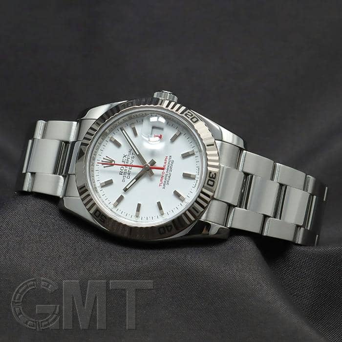 中古)ROLEX ロレックス ターノグラフ 36 ターノグラフ 116264 ホワイト