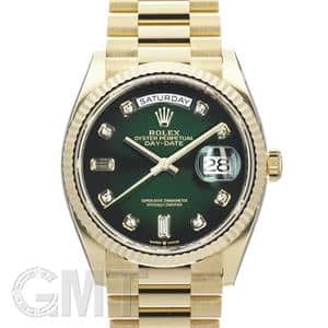 ROLEX ロレックス デイデイト 36 128238A グリーンオンブレ【未使用品】 メイン