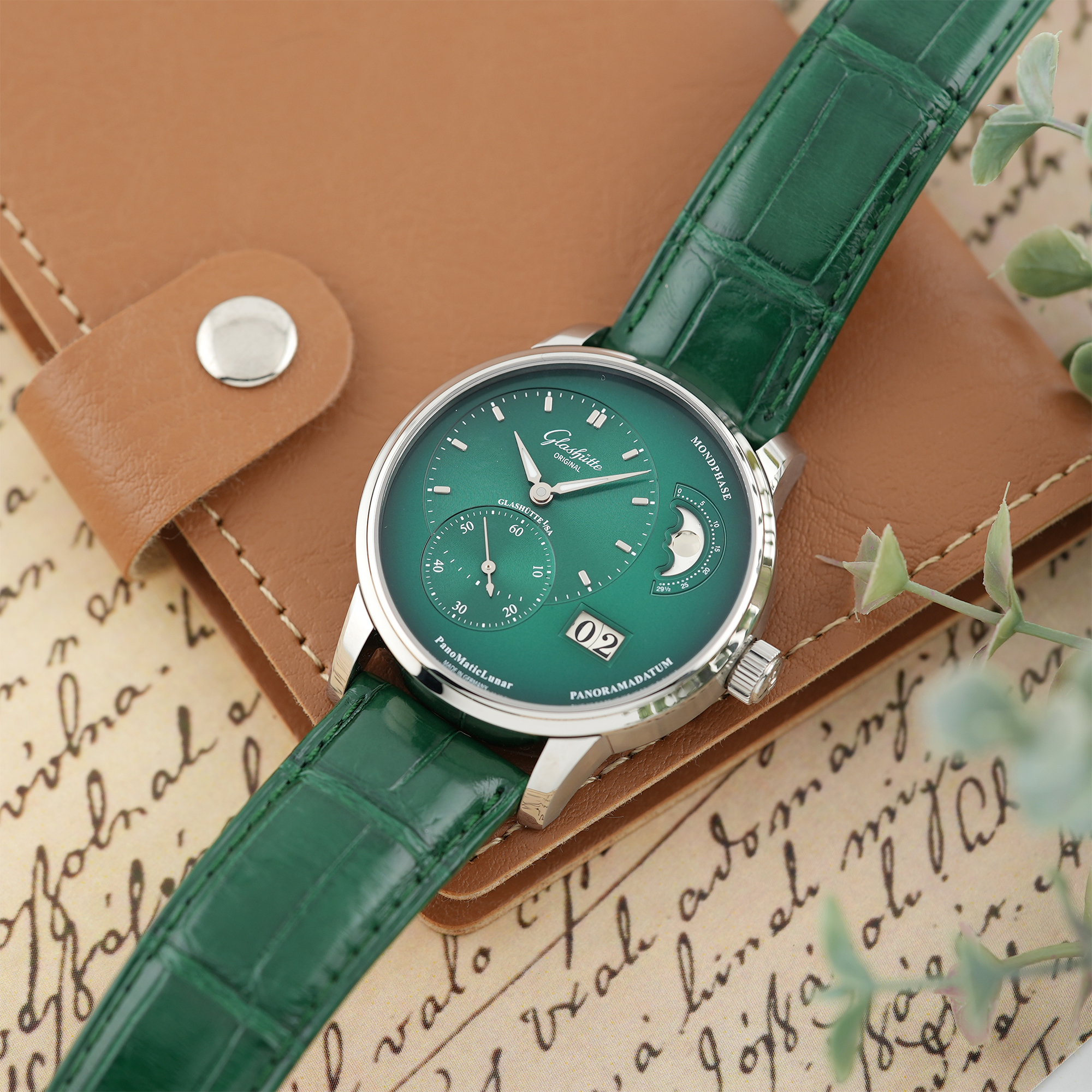中古)GLASHUTTE ORIGINAL グラスヒュッテ オリジナル パノマティック 