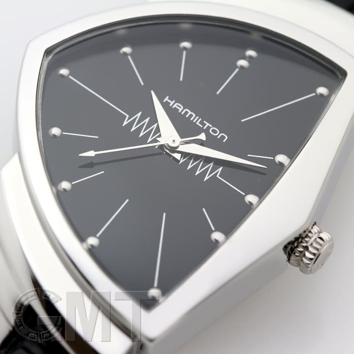 新品)HAMILTON ハミルトン ベンチュラ H24411732 クオーツ 革（商品ID