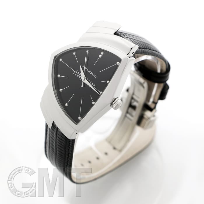 新品)HAMILTON ハミルトン ベンチュラ H24411732 クオーツ 革（商品ID