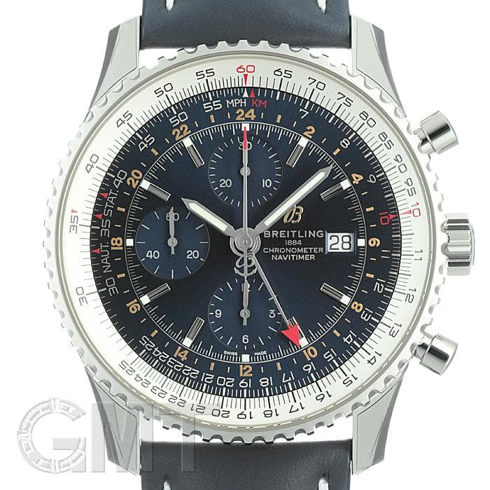 新品)BREITLING ブライトリング ナビタイマー クロノグラフ GMT46