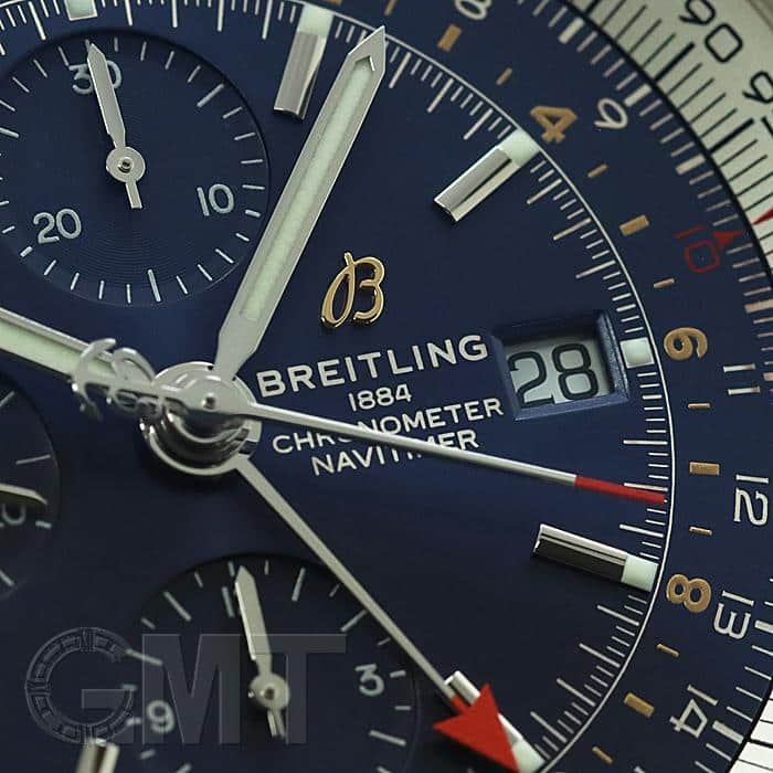 新品)BREITLING ブライトリング ナビタイマー クロノグラフ GMT46