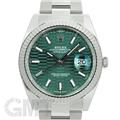 ROLEX ロレックス デイトジャスト 41 126334 ミントグリーン フルーテッドモチーフ オイスターブレス