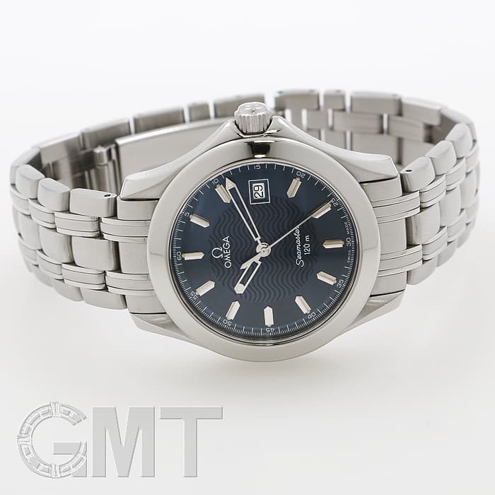 中古)OMEGA オメガ シーマスター 120M クォーツ ブルー 2511.81.00