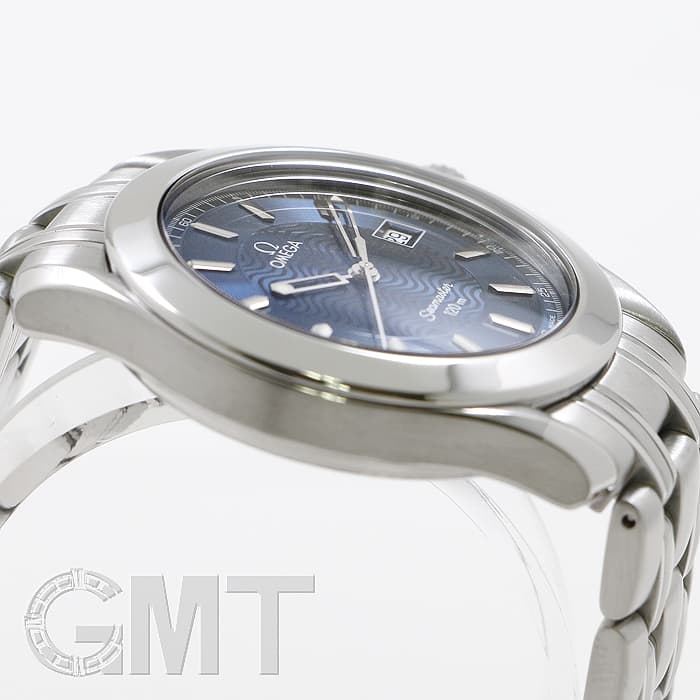 オメガ シーマスター120 レディース クォーツ ブルー文字盤 ジャンク品 オメガ シーマスター120 レディース クォーツ ブルー文字盤 ジャンク品