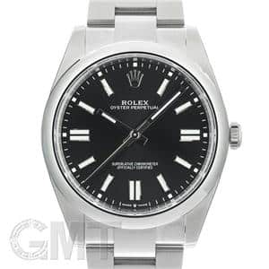 ROLEX ロレックス オイスターパーペチュアル 41 124300 ブライトブラック メイン