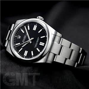 ROLEX ロレックス オイスターパーペチュアル 41 124300 ブライトブラック メイン