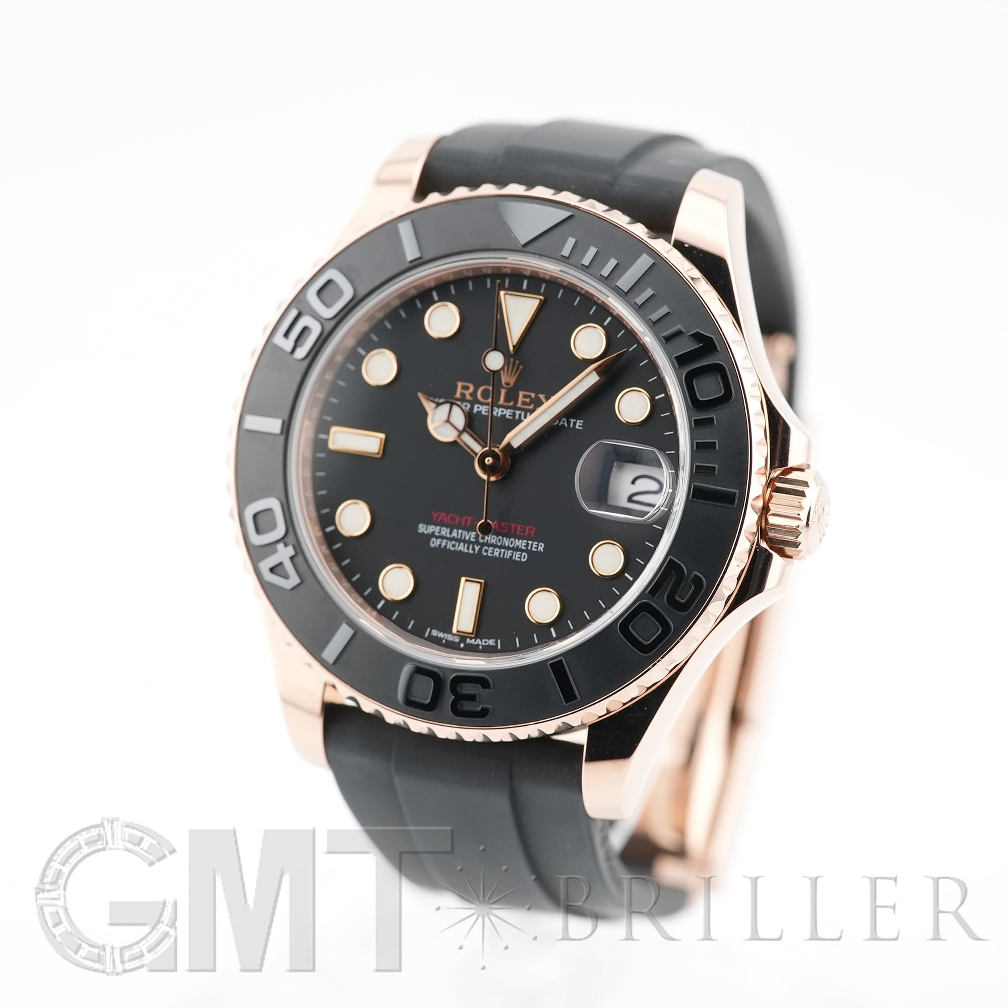 中古)ROLEX ロレックス ヨットマスター 37 268655 ブラック（商品ID