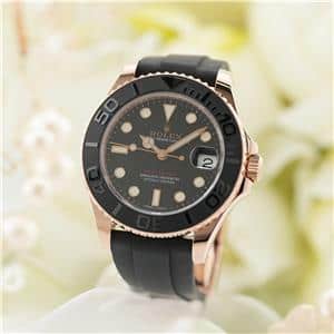 中古)ROLEX ロレックス ヨットマスター 37 268655 ブラック（商品ID