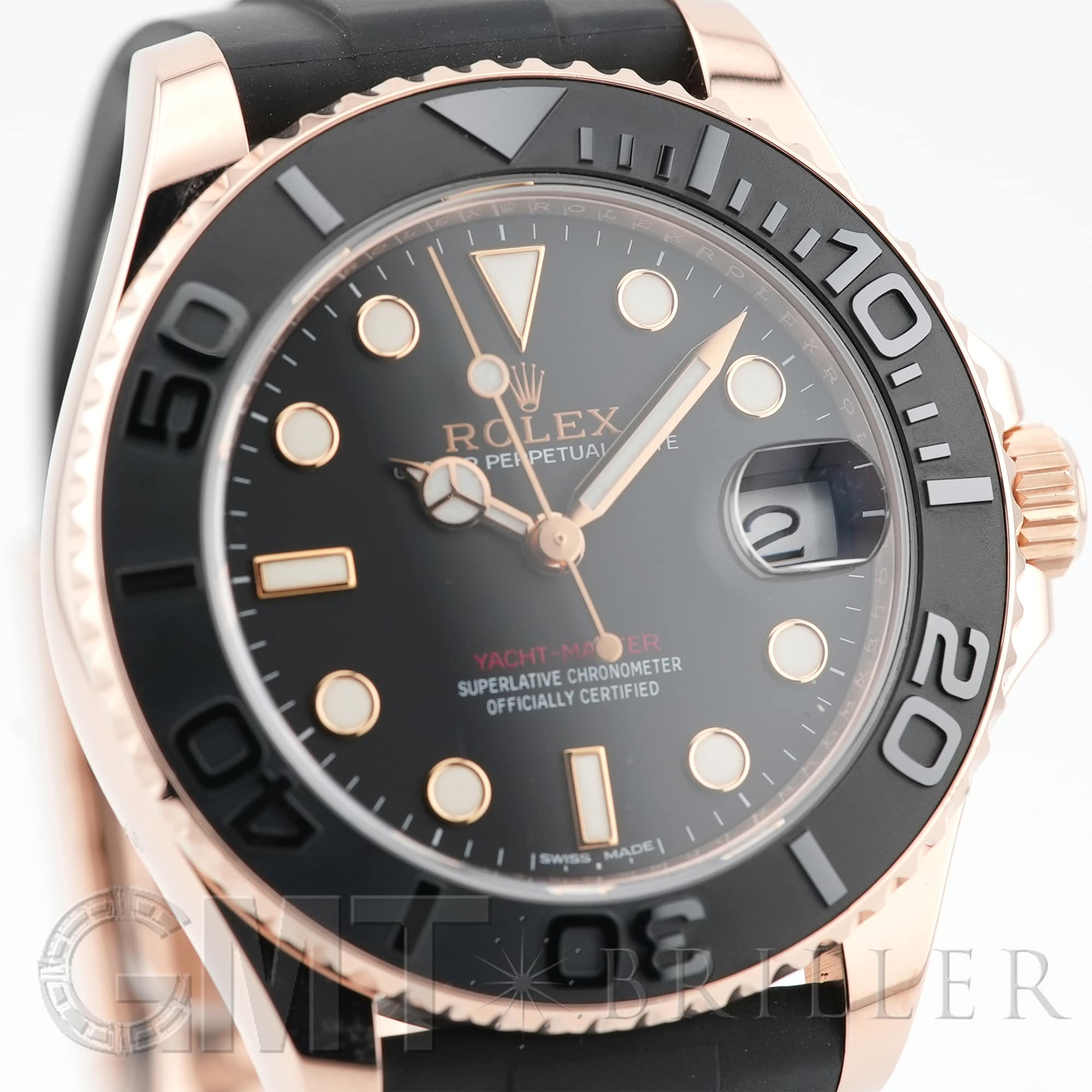 中古)ROLEX ロレックス ヨットマスター 37 268655 ブラック（商品ID