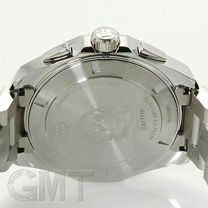 【極美品】【最終値下げ】TAG Heuer タグホイヤー　アクアレーサー 新品)TAG HEUER タグ・ホイヤー アクアレーサー クロノグラフ CAY111A